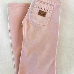 Chloé Pale Pink Jeans